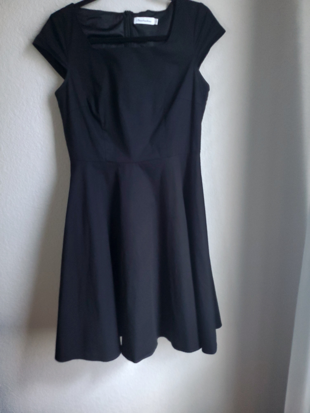 Classic Black Fit & Flare Dress